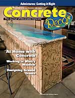 Concrete Decor, Vol 6, No 2