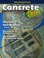 Concrete Decor, Vol 7, No 6