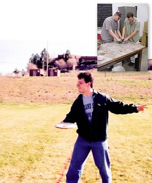 Concrete Frisbee