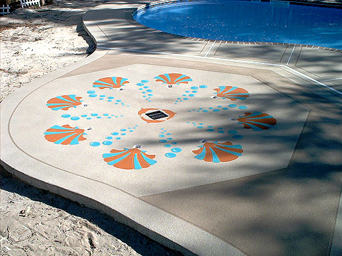 2nd Place Exterior Emerald Coast Concrete Resurfacing