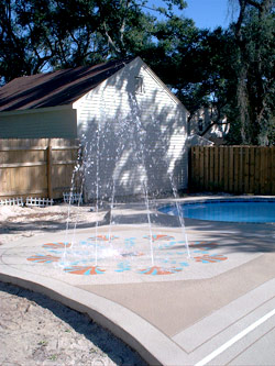 2nd Place Exterior Emerald Coast Concrete Resurfacing