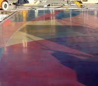 Polishing Concrete at the World of Concrete