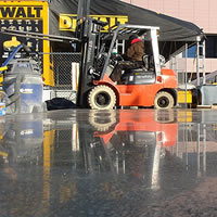 Polishing Concrete at the World of Concrete
